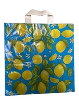 Pungi cu imprimeu lămâi 36 x 36 – mâner cu buclă