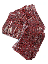 Pungi cu imprimeu leopard 25 × 30 cm – mâner decupat