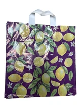 Pungi cu imprimeu lămâi 36 x 36 – mâner cu buclă