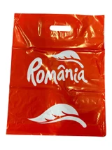 Pungi cu imprimeu România 40 × 50 cm – mâner decupat